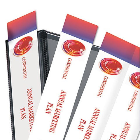 Binder Spine Inserts, 2" Spine Width, 4 Inserts-sheet, 5 Sheets-pack