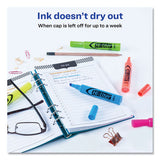 Hi-liter Desk-style Highlighters, Chisel Tip, Assorted Colors, Dozen