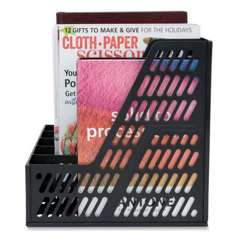Literature File, Five Slots, Black