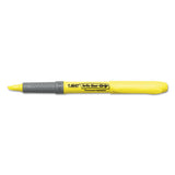 Brite Liner Grip Pocket Highlighter , Chisel Tip, Assorted Colors, 5-set