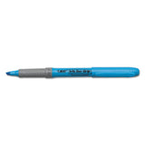 Brite Liner Grip Pocket Highlighter , Chisel Tip, Assorted Colors, 5-set