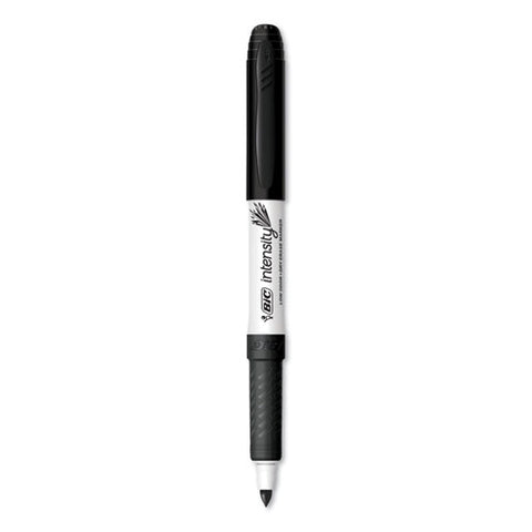 Intensity Low Odor Dry Erase Marker, Fine Bullet Tip, Black, Dozen
