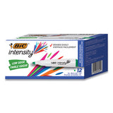 Intensity Low Odor Dry Erase Marker, Broad Chisel Tip, Green, Dozen