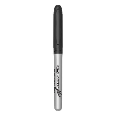 Intensity Permanent Marker Value Pack, Fine Bullet Tip, Black, 24-pack