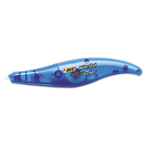 Wite-out Brand Exact Liner Correction Tape, Non-refillable, Blue-orange, 1-5" X 236", 2-pack