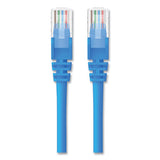 Cat5e Snagless Patch Cable, Rj45 Connectors, 15 Ft, Blue