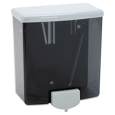 Classicseries Surface-mounted Liquid Soap Dispenser, 40 Oz, 5.81 X 3.31 X 6.88, Black-gray