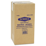 Matrix Series Two-roll Tissue Dispenser, 6 1-4w X 6 7-8d X 13 1-2h, Gray
