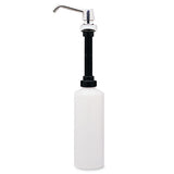 Contura Lavatory-mounted Soap Dispenser, 34 Oz, 3.31 X 4 X 17.63, Chrome-stainless Steel