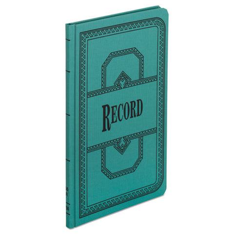 Record-account Book, Record Rule, Blue, 150 Pages, 12 1-8 X 7 5-8