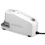 Impulse 30 Electric Stapler, 30-sheet Capacity, White