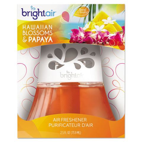Scented Oil Air Freshener, Hawaiian Blossoms And Papaya, Orange, 2.5 Oz, 6-carton