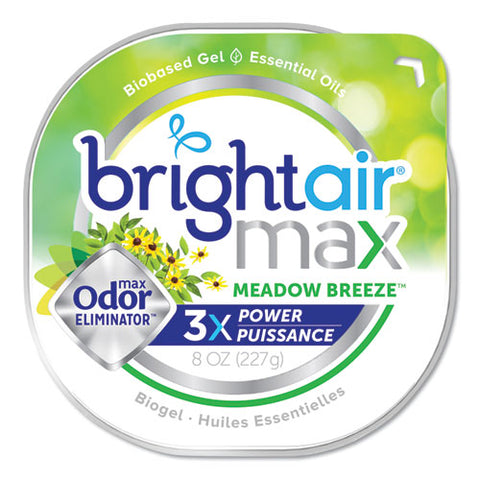 Max Odor Eliminator Air Freshener, Meadow Breeze, 8 Oz