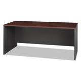 Series C Collection Desk Shell, 71.13" X 29.38" X 29.88", Hansen Cherry-graphite Gray