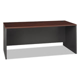 Series C Collection Desk Shell, 71.13" X 29.38" X 29.88", Hansen Cherry-graphite Gray