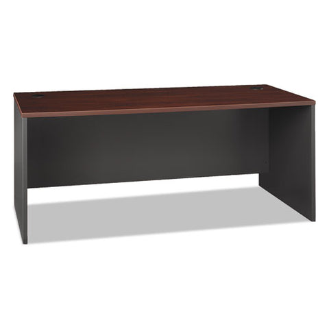 Series C Collection Desk Shell, 71.13" X 29.38" X 29.88", Hansen Cherry-graphite Gray