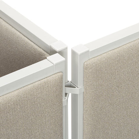 Versé Quick Connect 90 Degree Connecting Hardware, Gray, 2-pack