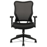 Vl702 Mesh High-back Task Chair, Supports Up To 250 Lbs., Black Seat-black Back, Black Base