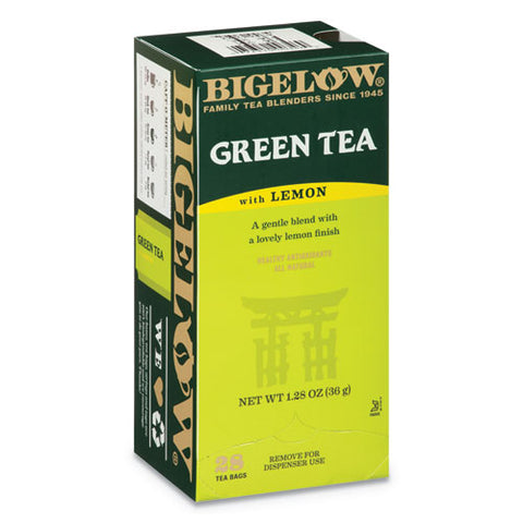 Green Tea With Lemon, Lemon, 0.34 Lbs, 28-box