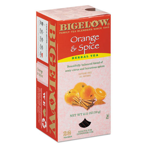 Orange And Spice Herbal Tea, 28-box