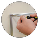 Earth Ceramic Dry Erase Board, 24x36, Aluminum Frame