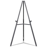 Quantum Heavy Duty Display Easel, 35.62" - 61.22"h, Plastic, Black