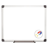 Value Lacquered Steel Magnetic Dry Erase Board, 24 X 36, White, Aluminum Frame