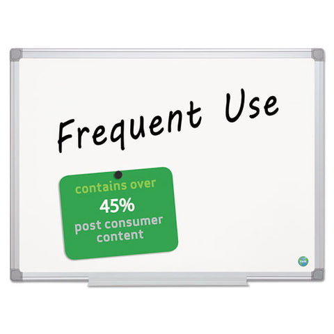 Earth Gold Ultra Magnetic Dry Erase Boards, 48 X 72 White, Aluminum Frame