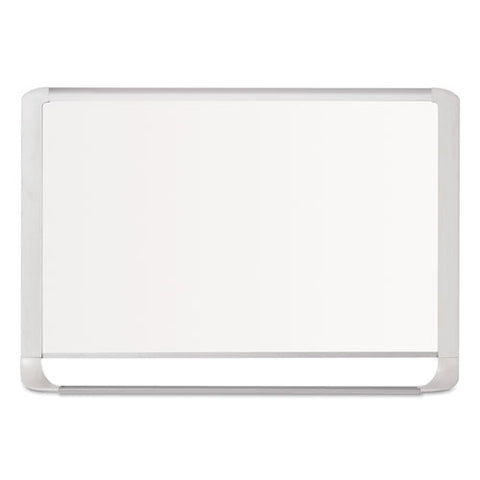 Lacquered Steel Magnetic Dry Erase Board, 24 X 36, Silver-white