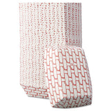Paper Food Baskets, 0.25 Lb Capacity, Red-white, 1,000-carton
