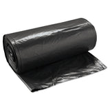 High-density Can Liners, 60 Gal, 14 Microns, 38" X 58", Black, 200-carton