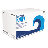 Heavyweight Polystyrene Cutlery, Knife, White, 1000-carton