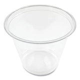 Clear Plastic Cold Cups, Squat, 9 Oz, Pet, 1,000/ Carton
