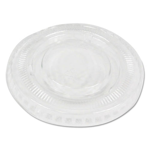 Soufflé-portion Cup Lids, Fits 1 Oz Portion Cups, Clear, 2500-carton