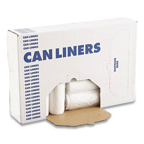 High Density Industrial Can Liners Coreless Rolls, 45 Gal, 16 Microns ...