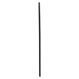 Cocktail Straws, 8", Black, 5000-carton