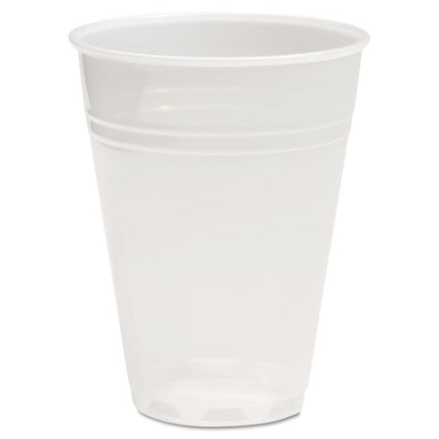 Translucent Plastic Cold Cups, 7 Oz, Polypropylene, 25 Cups-sleeve, 100 Sleeves-carton