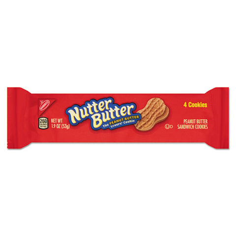Nutter Butter Cookies, 3 Oz Bag, 48-carton