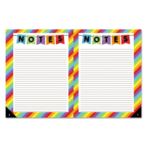 Teacher Planners, Celebrate Learning Theme, 11 X 8.5, Black