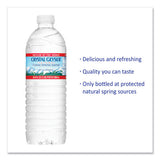 Natural Alpine Spring Water, 16.9 Oz Bottle, 35-carton