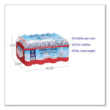 Natural Alpine Spring Water, 16.9 Oz Bottle, 35-carton
