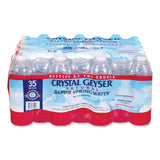 Natural Alpine Spring Water, 16.9 Oz Bottle, 35-carton