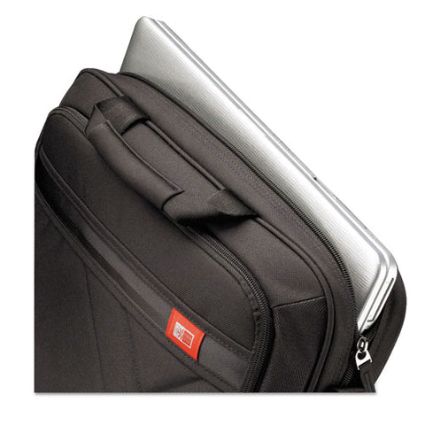 Diamond 17" Laptop Briefcase, 17.3" X 3.2" X 12.5", Black