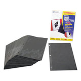 Traditional Polypropylene Sheet Protectors, Standard Weight, 11 X 8 1-2, 100-bx