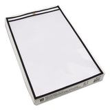 Shop Ticket Holders, Stitched, Both Sides Clear, 75", 11 X 17, 25-box