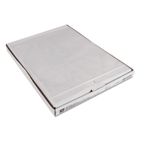 Heavyweight Industrial Poly Zip Bags, 8 1-2 X 11, 50-bx
