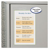 Self-adhesive Shop Ticket Holders, Super Heavy, 25 Sheets, 5 X 8, 50-box