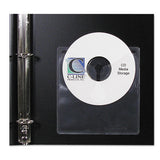 Self-adhesive Cd Holder, 5 1-3 X 5 2-3, 10-pk