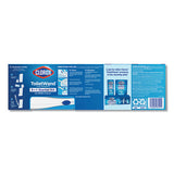 Toilet Wand Disposable Toilet Cleaning Kit: Handle, Caddy And Refills, 6-carton