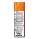 4-in-one Disinfectant And Sanitizer, Citrus, 14 Oz Aerosol Spray, 12-carton
